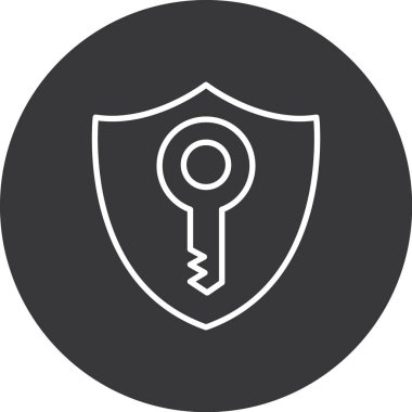 Modern simgenin vektör illüstrasyonu