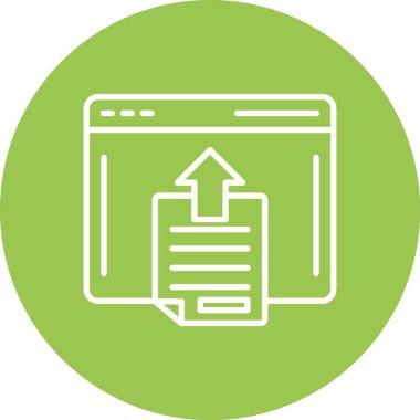 seo modern simgesinin vektör illüstrasyonu