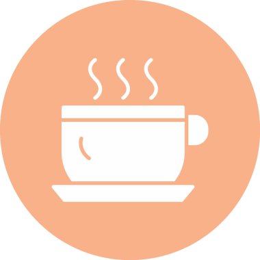 çay fincanı vektör simgesi