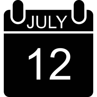 12 Temmuz - 23 takvim simgesi