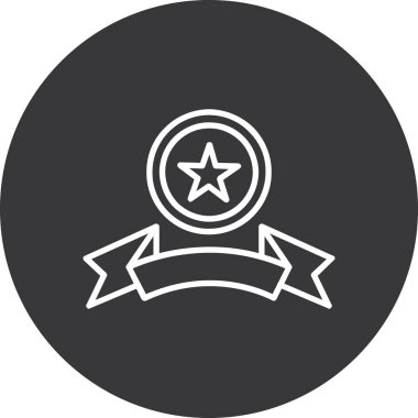 Ödül. Web simgesi basit tasarım