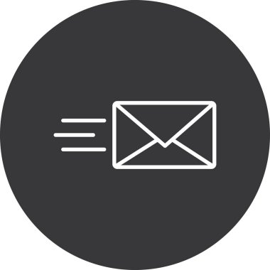 E- posta simgesinin vektör illüstrasyonu