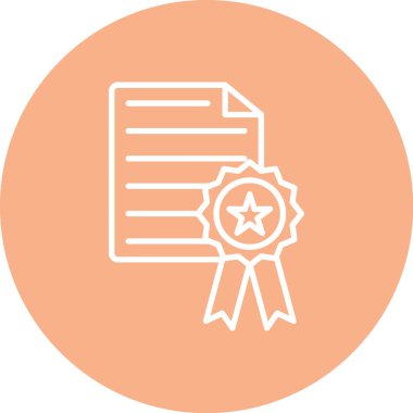 Modern eğitim ikonunun vektör illüstrasyonu