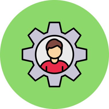 iş vitesi simgesi, vektör illüstrasyon tasarımı