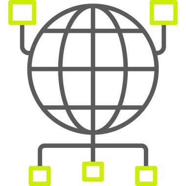 özet biçiminde genel ağ bağlantı simgesi