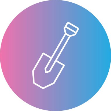 Balta simgesi, vektör illüstrasyon tasarımı