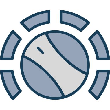 top ikon vektör illüstrasyonu