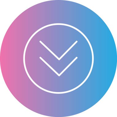 ok simgesinin vektör illüstrasyonu