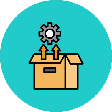 Vektör ayarı Simge illüstrasyonu