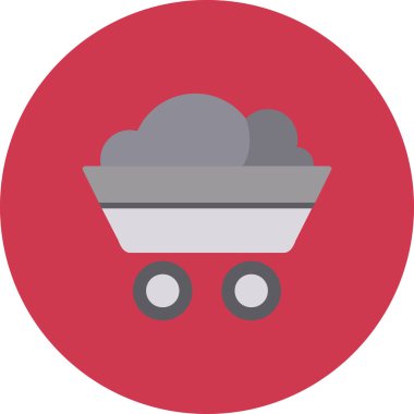 bulut simgesi, vektör illüstrasyonu