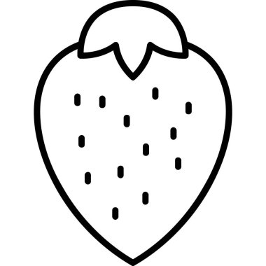 Meyve. Web simgesi basit illüstrasyon