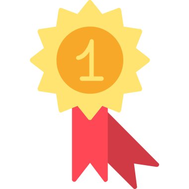 Trophy Düz Vektör Simgesi