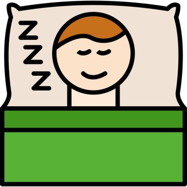 Yatak gevşeme ikonu