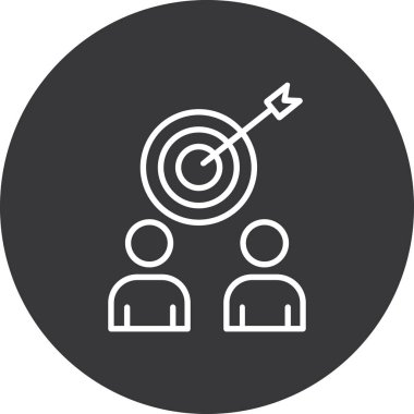 seo modern simgesinin vektör illüstrasyonu