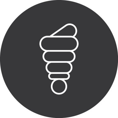 Vektör Ampul Simgesi illüstrasyonu