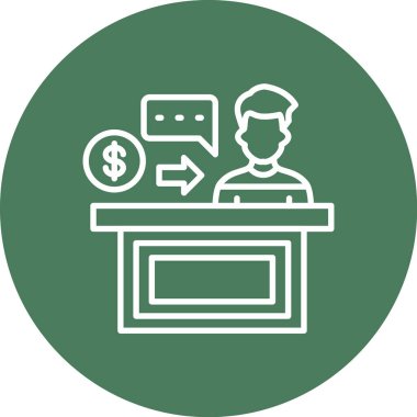 Kişisel kişisel ticari kullanım ikonu. bu simgeyi kullan