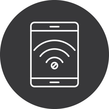 cep telefonu ikonu vektör illüstrasyonu