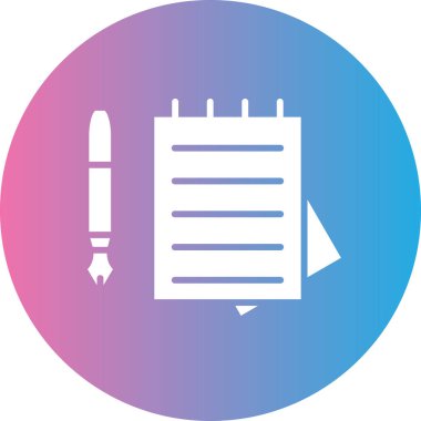 kalem simgesi vektör illüstrasyonu