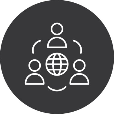 Genel İş Simgesi vektör illüstrasyonu