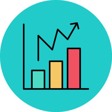 Grafik. Web simgesi basit illüstrasyon