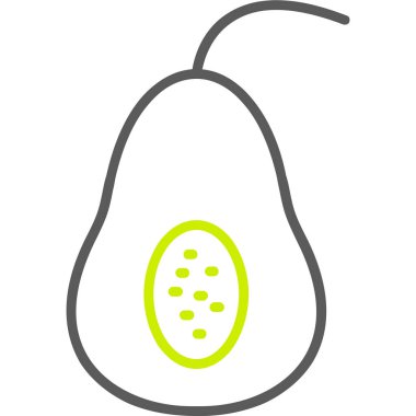 Armutun vektör illüstrasyonu