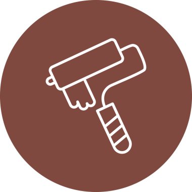 Çekiç. Web simgesi basit illüstrasyon