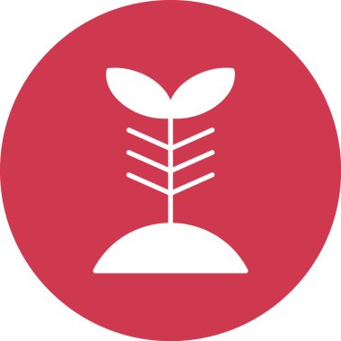 Bitkinin vektör illüstrasyonu