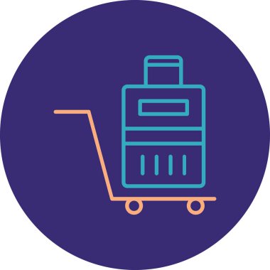 Modern b 'nin vektör illüstrasyonunda yiyecek ikonu yok