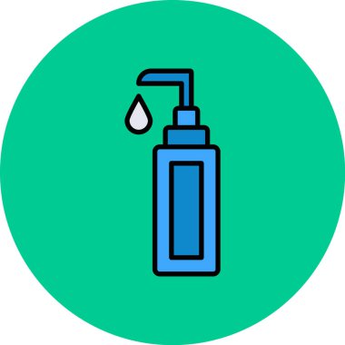 şişe simgesi vektör illüstrasyonu