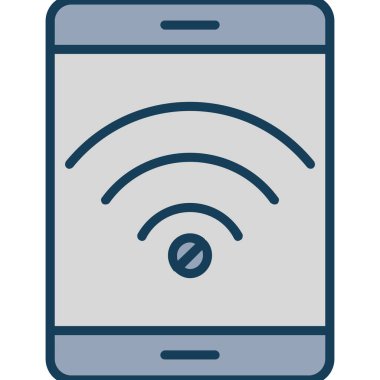 wifi simgesi vektör illüstrasyonu