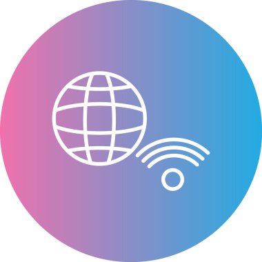 wifi simgesi vektör illüstrasyonu