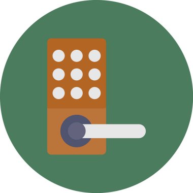 Modern bir ev simgesinin vektör illüstrasyonu