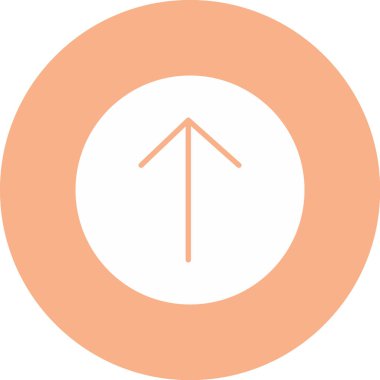 Kişisel proje, mobil için yön vektör simgesi modern basit vektör illüstrasyonu