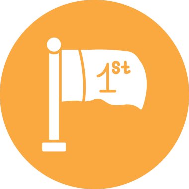 Bir kupa simgesinin vektör illüstrasyonu