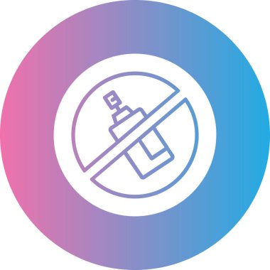 sigara ikonu vektör illüstrasyonu yok