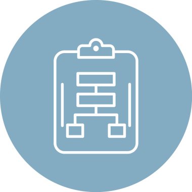 Belge simgesinin vektör illüstrasyonu