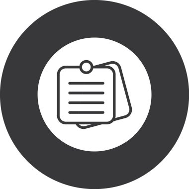 Pano simgesi, vektör illüstrasyonu