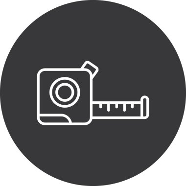 Benzin istasyonu simgesinin vektör illüstrasyonu