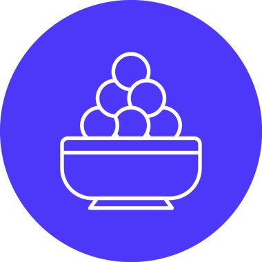 Gıda simgesinin vektör illüstrasyonu