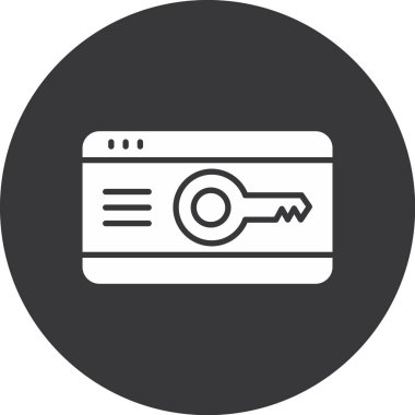 Kredi kartı vektör simgesi modern basit vektör illüstrasyonu