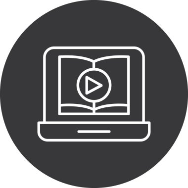 Eğitim simgesinin vektör illüstrasyonu