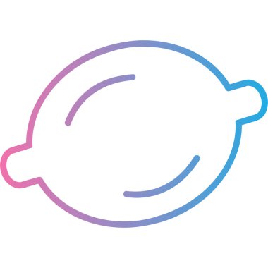 vektör eğimli çizgi balığı çiziyor