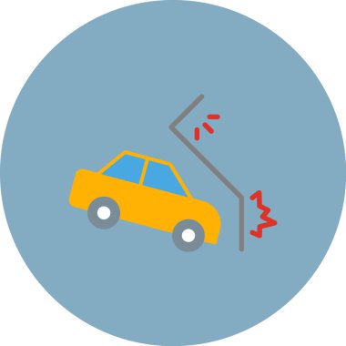 - Araba. Web simgesi basit illüstrasyon