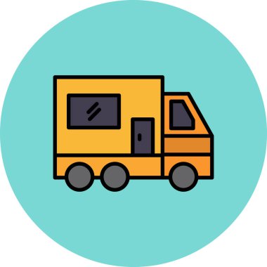 kamyon simgesi çizimi