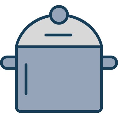 Mutfak simgesinin vektör çizimi