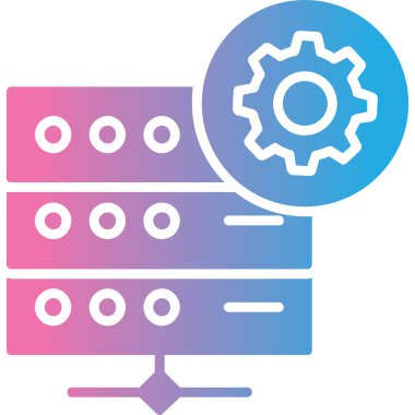 seo modern simgesinin vektör illüstrasyonu