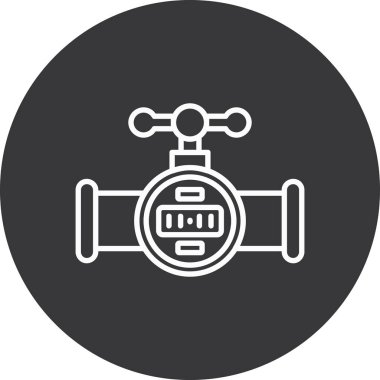 dambıl simgesi vektör illüstrasyonu