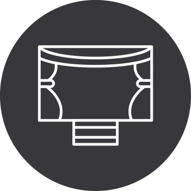 Modern b 'nin vektör illüstrasyonu eksik simgesi