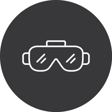 vektör gözlüğü resimleme