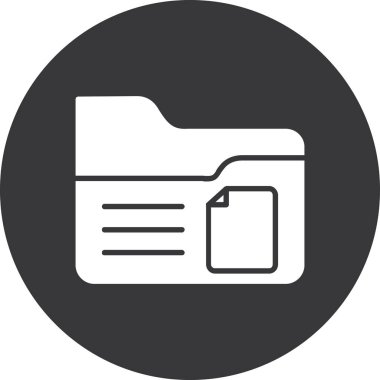 dosya biçimi simgesi, vektör illüstrasyonu